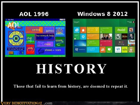 Windows 8 vs. AOL